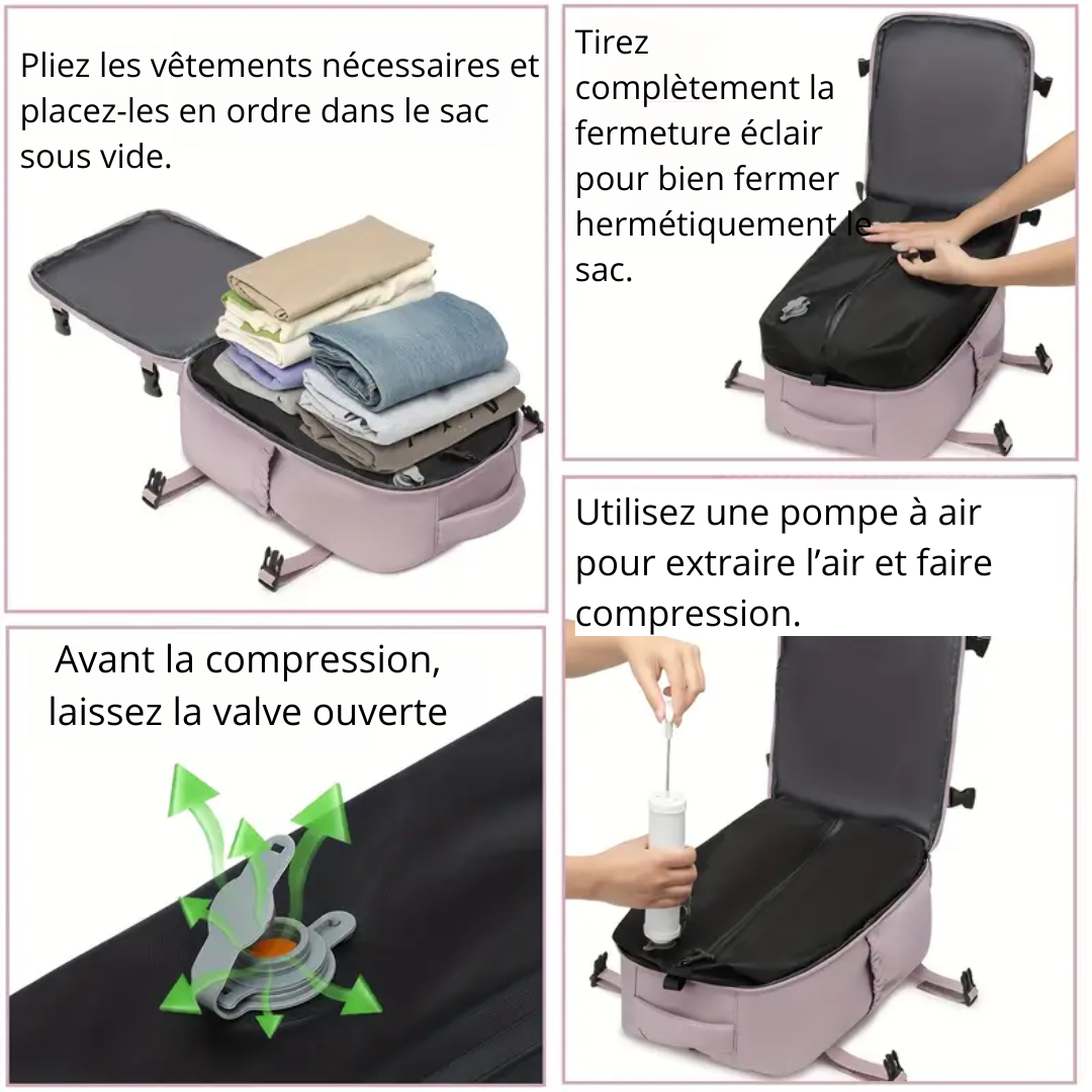 Sac à Dos de Compression LONNKE